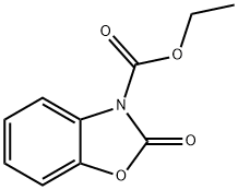 ETHYL 2,3-DIHYDRO-2-OXO-3-BENZOXAZOLECARBOXYLATE Struktur