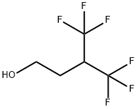 1-Butanol, 4,4,4-trifluoro-3-(trifluoromethyl)- Struktur