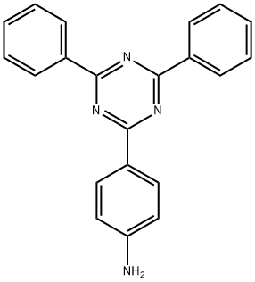 4-(4,6-diphenyl-1,3,5-triazin-2-yl)aniline Struktur