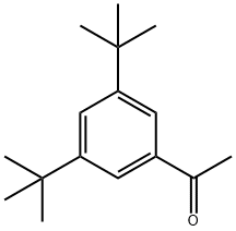 1-(3,5-di-tert-butylphenyl)ethanone Struktur