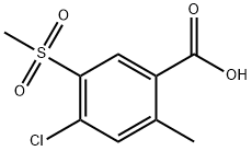 4-chloro-2-methyl-5-(methylsulfonyl)Benzoic acid