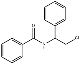 N-(2-Chloro-1-phenylethyl)benzamide Struktur