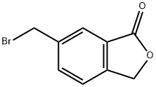 6-(bromomethyl)isobenzofuran-1(3H)-one Struktur