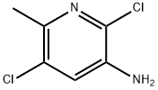 2,5-Dichloro-6-methyl-pyridin-3-ylamine Struktur