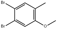 1,2-Dibromo-4-methoxy-5-methyl-benzene Struktur