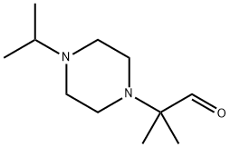 2-(4-Isopropylpiperazin-1-yl)-2-methylpropanal Struktur