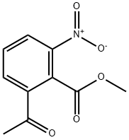 methyl 2-acetyl-6-nitrobenzoate Struktur