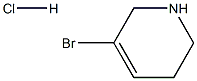 5-Bromo-1,2,3,6-tetrahydro-pyridine hydrochloride Struktur