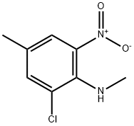 (2-Chloro-4-methyl-6-nitro-phenyl)-methyl-amine Struktur