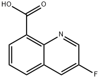 3-fluoroquinoline-8-carboxylic acid Struktur