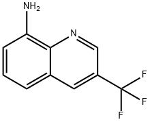 3-(trifluoromethyl)quinolin-8-amine Struktur