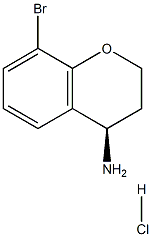 (R)-8-Bromochroman-4-amine hydrochloride Struktur