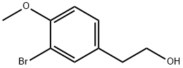 2-(3-bromo-4-methoxyphenyl)ethanol Struktur