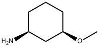 Cyclohexanamine, 3-methoxy-, (1S,3R)- Struktur