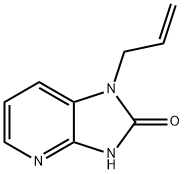 1-(prop-2-en-1-yl)-1H,2H,3H-imidazo[4,5-b]pyridin-2-one Struktur