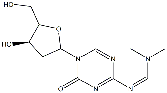 (Z)-N'-(5-((4R)-4-hydroxy-5-(hydroxymethyl)tetrahydrofuran-2-yl)-4-oxo-4,5-dihydro-1,3,5-triazin-2-yl)-N,N-dimethylformimidamide|