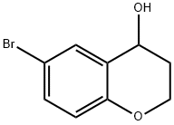 6-Bromo-3,4-Dihydro-2H-1-Benzopyran-4-Ol Struktur