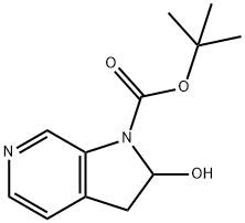 tert-butyl 2-hydroxy-2,3-dihydro-1H-pyrrolo[2,3-c]pyridine-1-carboxylate