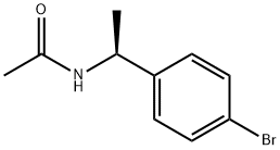 (S)-N-(1-(4-bromophenyl)ethyl)acetamide Struktur