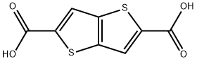 thieno[3,2-b]thiophene-2,5-dicarboxylic acid Struktur