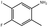 4-Fluoro-5-iodo-2-methyl-phenylamine Struktur