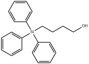 4-(TRIPHENYLSILYL)-1-BUTANOL Struktur