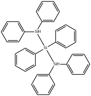 1,1,2,2,3,3-HEXAPHENYLTRISILANE Struktur