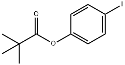 Propanoic acid, 2,2-dimethyl-, 4-iodophenyl ester Struktur