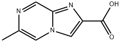 6-Methyl-imidazo[1,2-a]pyrazine-2-carboxylic acid Struktur