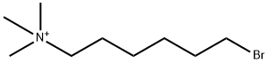 6-(N,N,N-trimethylammonio)hexyl bromide Struktur