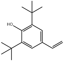 2,6-DI-TERT-BUTYL-4-VINYLPHENOL, 19263-36-6, 結(jié)構(gòu)式