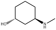 (1R,3R)-3-Methylamino-cyclohexanol Struktur