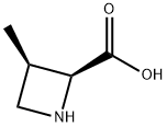 2-Azetidinecarboxylic acid, 3-methyl-, (2S,3R)- Struktur