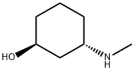 (1S,3S)-3-Methylamino-cyclohexanol Struktur