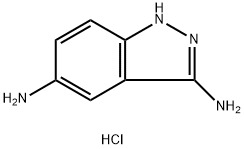 1H-Indazole-3,5-diamine hydrochloride Struktur