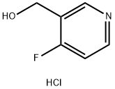 (4-fluoropyridin-3-yl)methanol hydrochloride Struktur