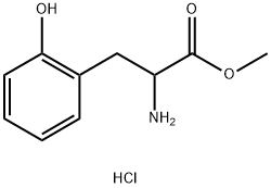 Phenylalanine, 2-hydroxy-, methyl ester, hydrochloride
 Struktur