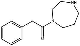 1-(1,4-diazepan-1-yl)-2-phenylethanone Struktur