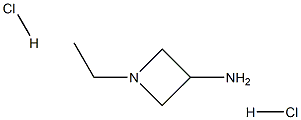 1-Ethyl-azetidin-3-ylamine dihydrochloride Struktur