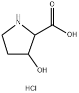 3-Hydroxy-DL-proline hydrochloride Struktur