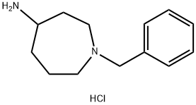 1-Benzylazepan-4-amine hydrochloride Struktur