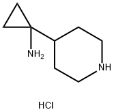 1-Piperidin-4-yl-cyclopropylamine dihydrochloride Struktur