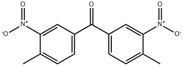 Bis(4-methyl-3-nitrophenyl)methanone Struktur