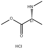 N-甲基-L-丙氨酸甲酯鹽酸鹽, 19914-41-1, 結(jié)構(gòu)式
