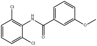 N-(2,6-dichlorophenyl)-3-methoxybenzamide Struktur