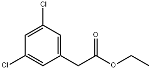 BENZENEACETIC ACID, 3,5-DICHLORO-, ETHYL ESTER Struktur