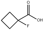 1-Fluorocyclobutanecarboxylic Acid Struktur