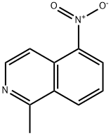 Isoquinoline, 1-methyl-5-nitro-
 Struktur