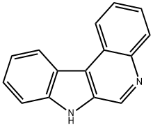 7H-Indolo[2,3-c]quinoline
 Struktur