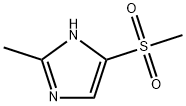 2-Methyl-4-(methylsulfonyl)-1H-imidazole Struktur